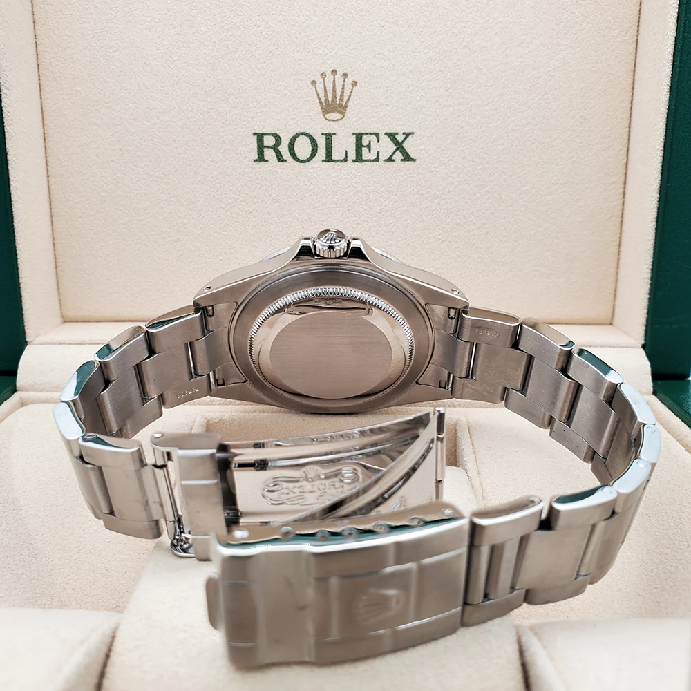 Rolex Explorer II 40mm Polar White Steel Oyster Watch 16570 Box Papers - Image 7