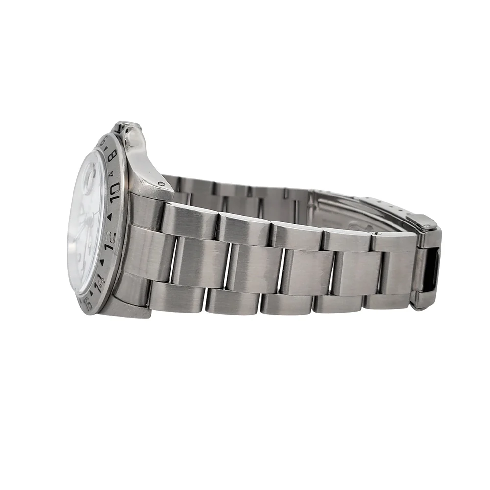 Rolex Explorer II 40mm Polar White Steel Oyster Watch 16570 - Image 4