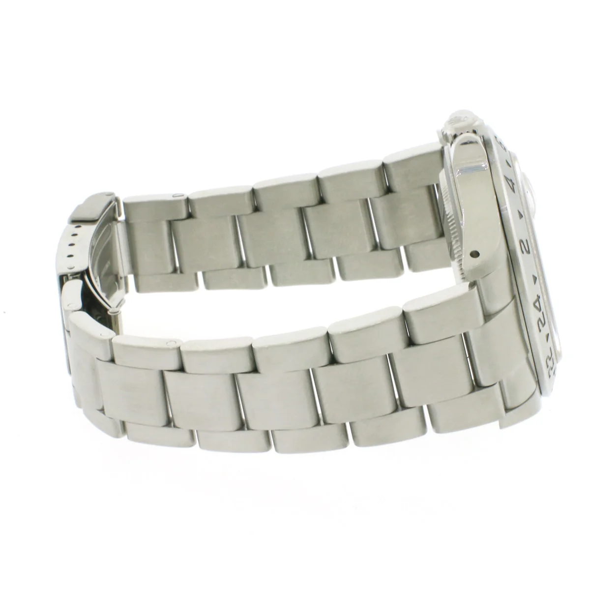 Rolex Explorer II GMT 40MM White Dial Automatic Stainless Steel Mens Oyster Watch 16570 - Image 6