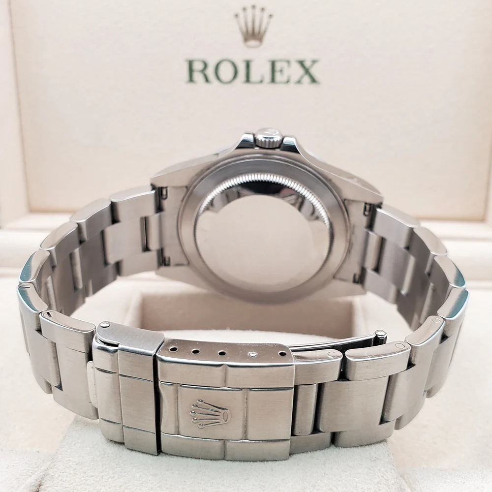 Rolex Explorer II 40mm Engraved Rehaut Caliber 3186 Steel Watch 16570 Box Papers - Image 5