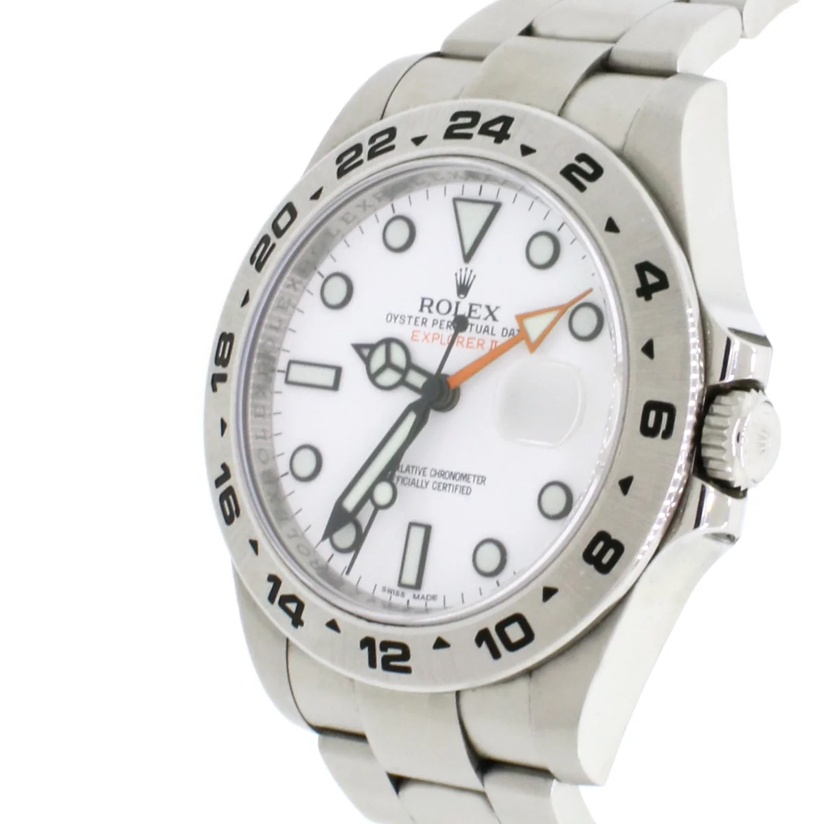 Rolex Explorer II 42MM White Dial Polar Stainless Steel Oyster Watch 216570 Box Papers - Image 6