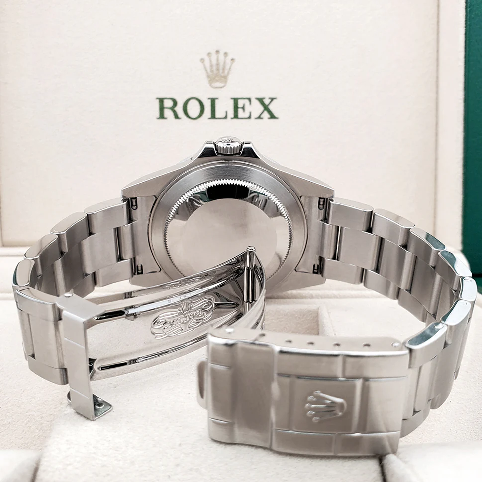 Rolex Explorer II Special 3186 Movement G serial Steel 40mm watch 16570 Box Papers - Image 6