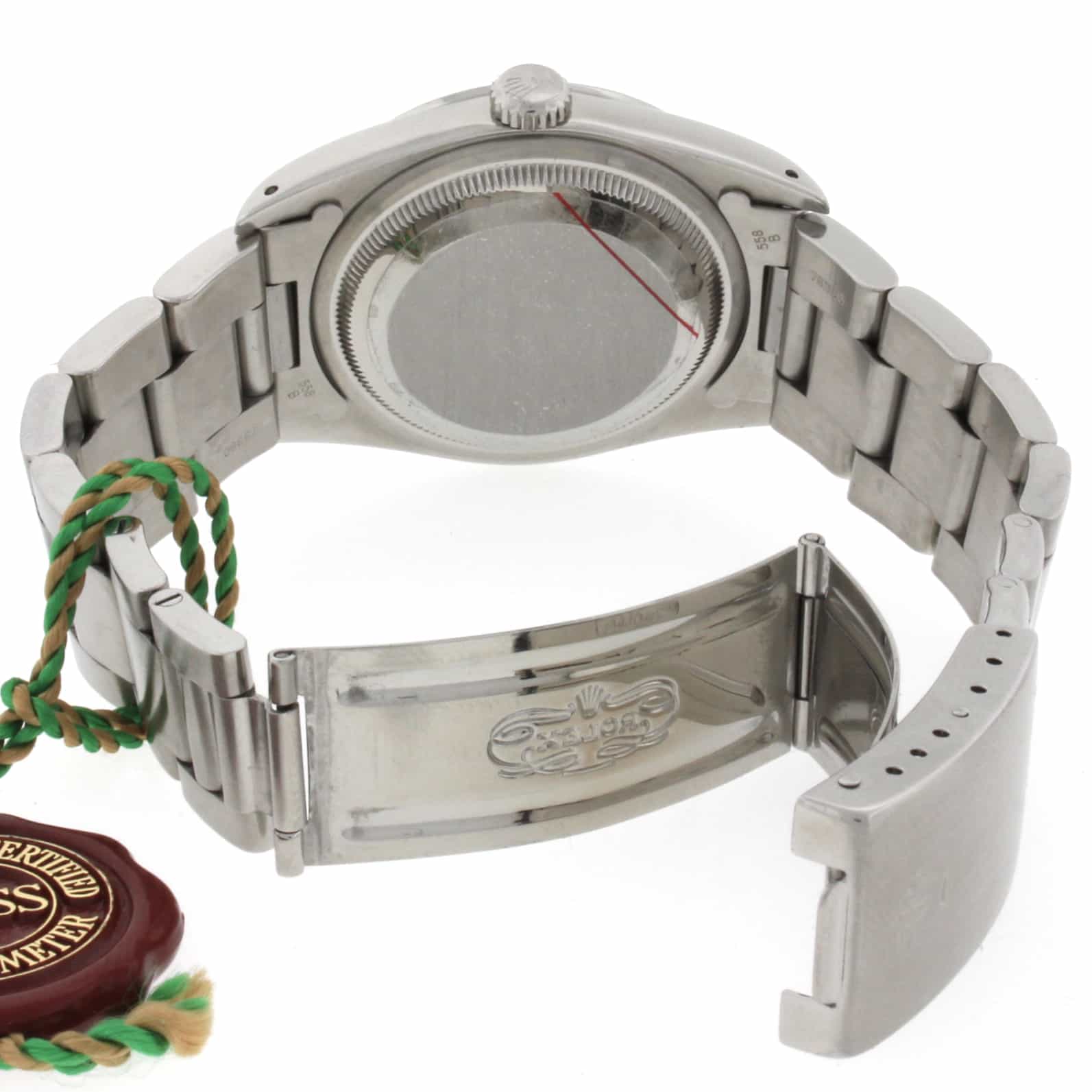 Rolex Explorer Oyster Perpetual Black Dial 34MM Automatic Stainless Steel Men's Watch 14270 - Image 6