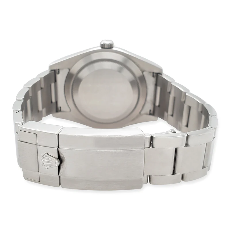 Rolex Explorer Oyster Perpetual Black Dial 39mm Stainless Steel Men's Watch 214270 Box Papers - Image 5