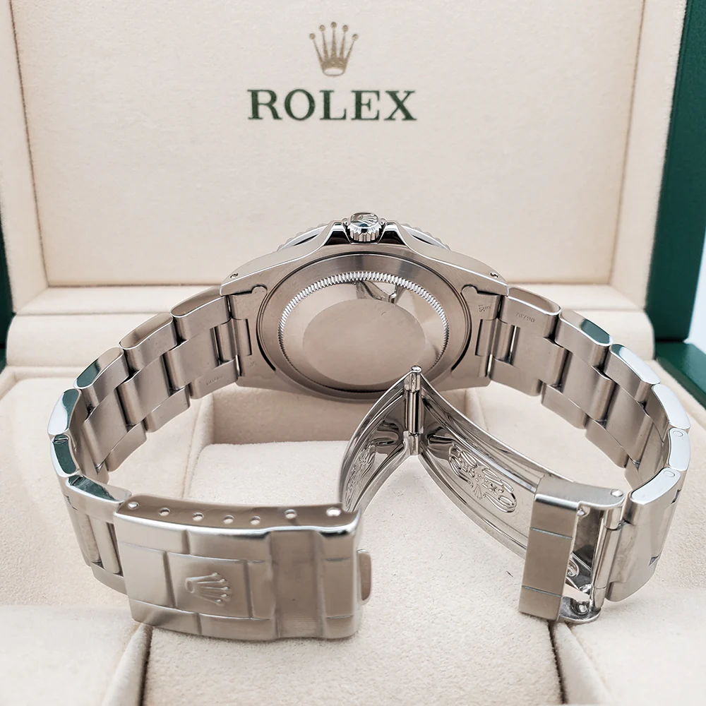 Rolex GMT-Master 40mm Black Dial/Bezel Steel Oyster Watch 16700 Box Papers - Image 6
