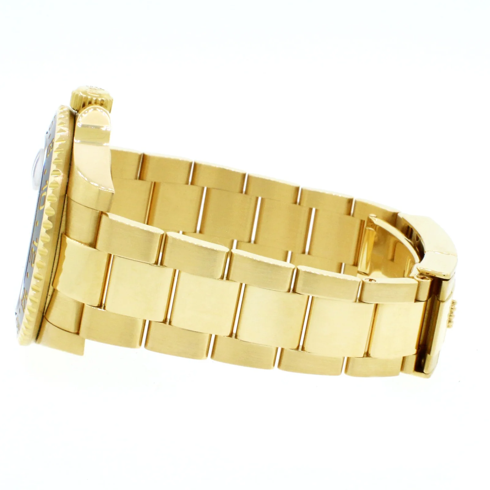 Rolex GMT-Master II 18K Yellow Gold Ceramic Bezel 40mm Watch 116718 - Image 5