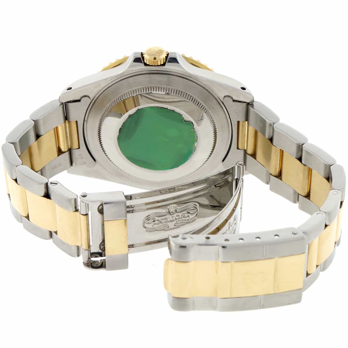 Rolex GMT-Master II 2-Tone Yellow Gold & Stainless Steel Root Beer Dial Automatic Mens Oyster Watch 16713 - Image 8