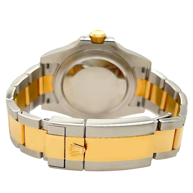 Rolex GMT-Master II 40mm 2-Tone Yellow Gold and Steel Mens Watch 116713LN Box Papers - Image 3