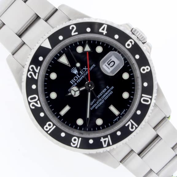 Rolex GMT-Master II 40MM Automatic Stainless Steel Mens Watch 16710T - Image 4