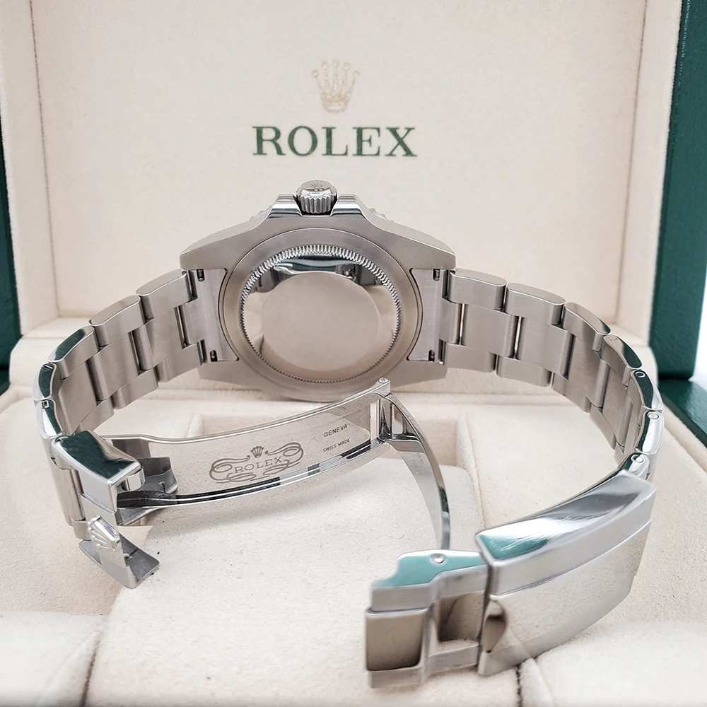 Rolex GMT-Master II 40mm "Batman" Blue and Black Ceramic Bezel Steel Oyster Watch 116710BLNR Box Papers - Image 6