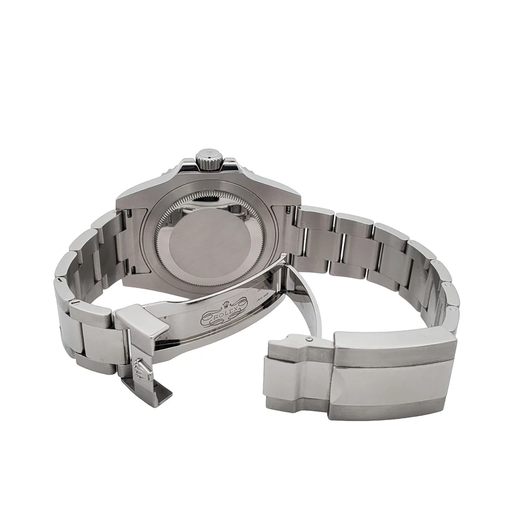 Rolex GMT-Master II 40mm Black Ceramic Bezel Stainless Steel Watch 116710LN Box Papers - Image 6
