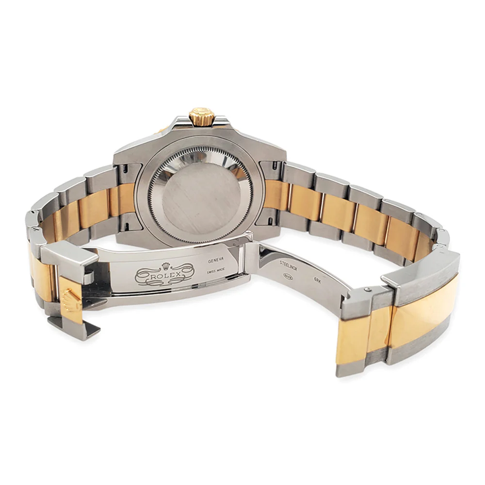 Rolex GMT-Master II 40mm Ceramic Bezel 2-Tone Yellow Gold/Steel Watch 116713LN Box Papers - Image 6