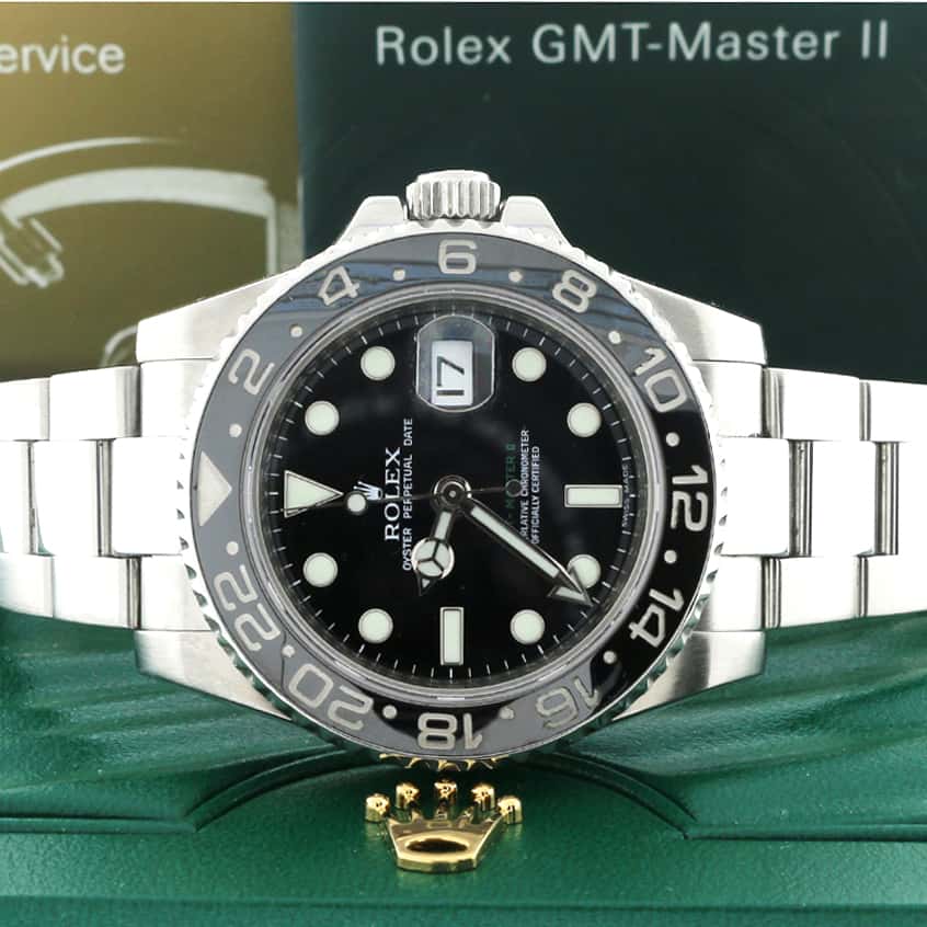 Rolex GMT-Master II 40MM Ceramic Bezel Automatic Mens Watch 116710 - Image 2