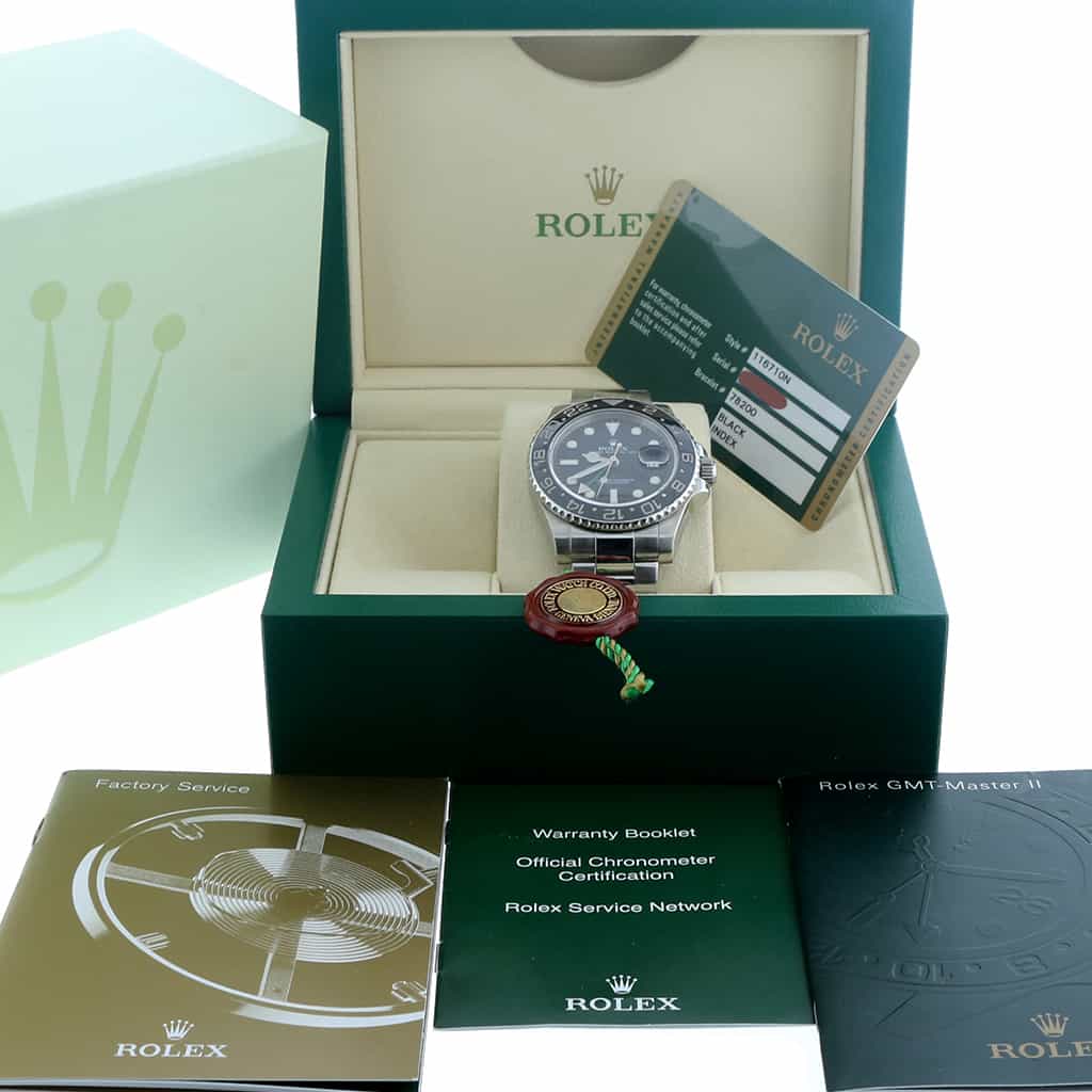 Rolex GMT-Master II 40MM Ceramic Bezel Automatic Mens Watch 116710 - Image 3