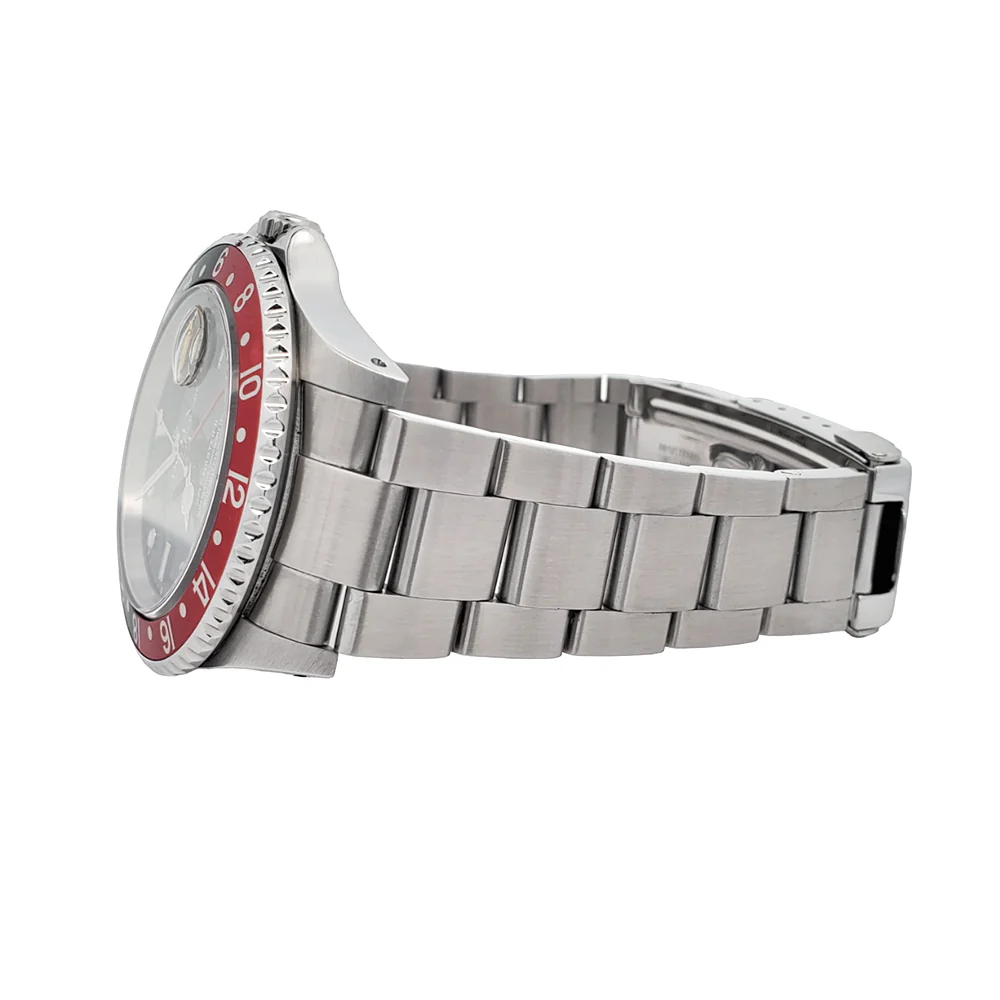 Rolex GMT-Master II 40mm Coke Bezel Stainless Steel Watch 16710 Box Papers - Image 4