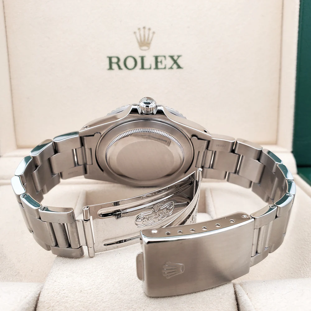 Rolex GMT-Master II 40mm Coke Bezel Steel Watch 16710 Box Papers - Image 6