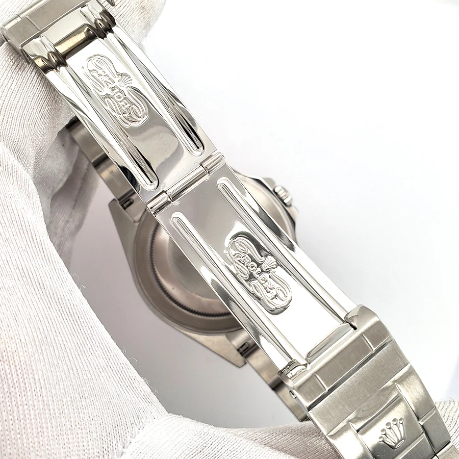 Rolex GMT-Master II 40mm Pepsi Bezel Stainless Steel Mens Watch Box Papers 16710 - Image 7