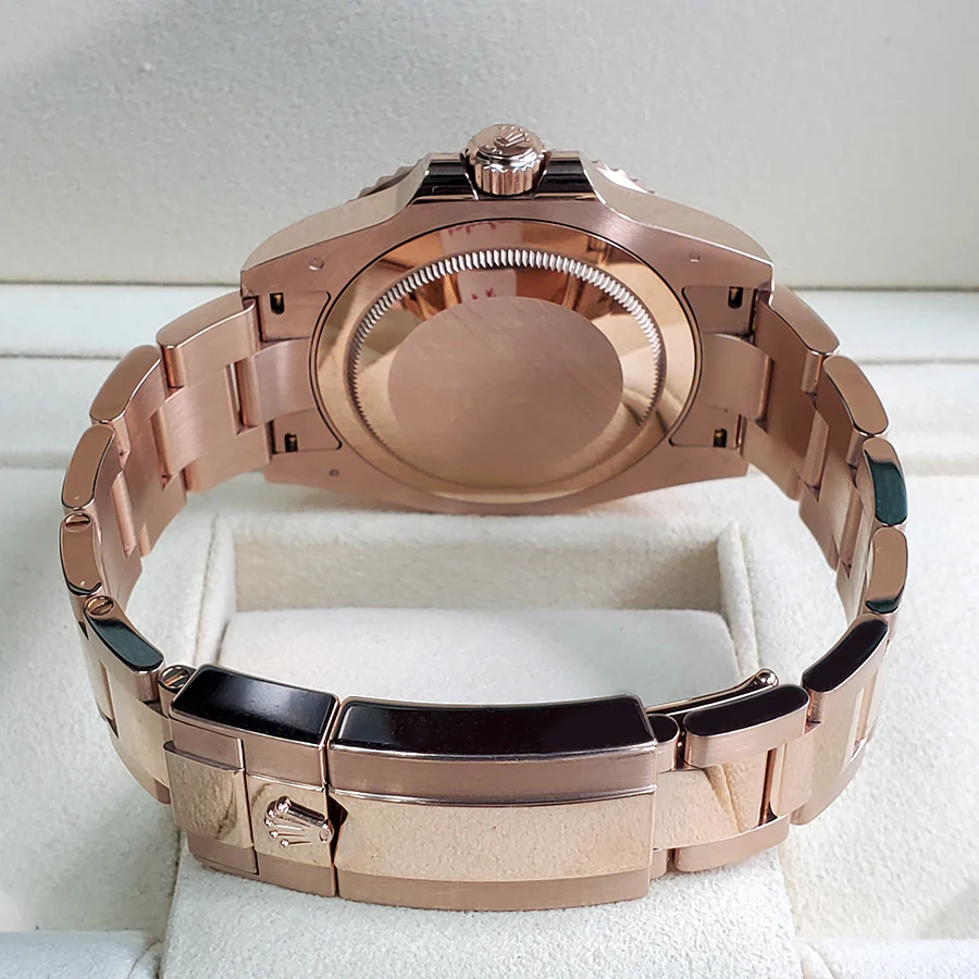 Rolex GMT-Master II 40MM Rose Gold Rootbeer Oyster Watch 126711CHNR Box Papers - Image 6