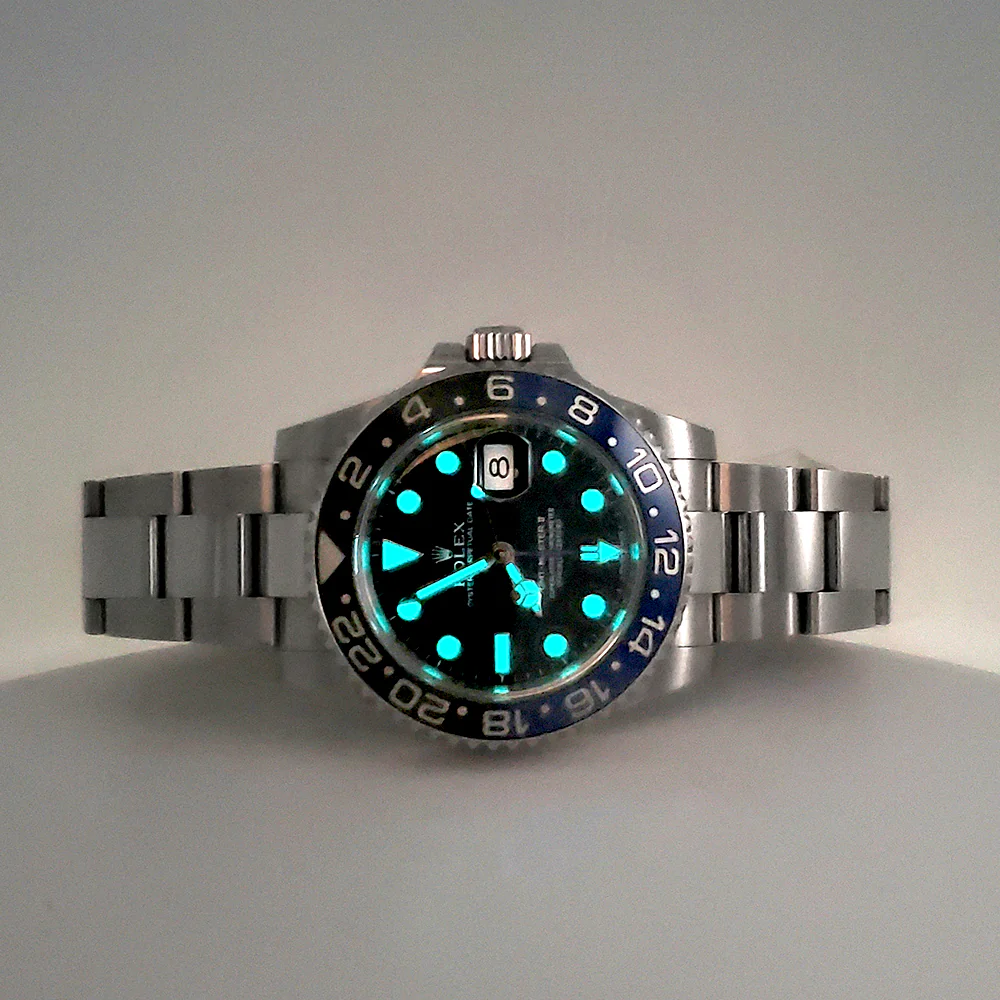 Rolex GMT-Master II "Batman" Blue/Black Ceramic Bezel Steel Oyster 40mm Watch 116710BLNR Box/Papers/Tag - Image 9