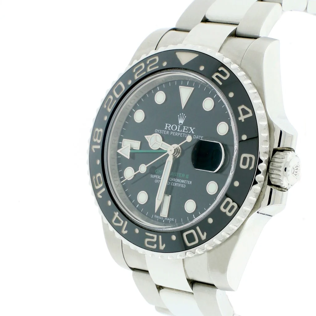 Rolex GMT-Master II Black Ceramic Bezel 40MM Automatic Stainless Steel Mens Oyster Watch 116710 - Image 5