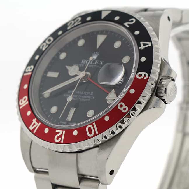 Rolex GMT-Master II Coke Bezel 40MM Black Dial Automatic Stainless Steel Mens Watch 16710 - Image 11