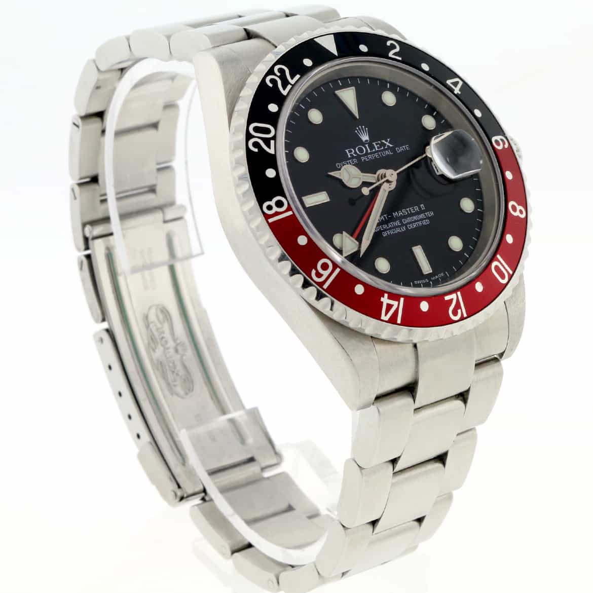 Rolex GMT-Master II Coke Bezel 40MM Black Dial Automatic Stainless Steel Mens Watch 16710 - Image 8