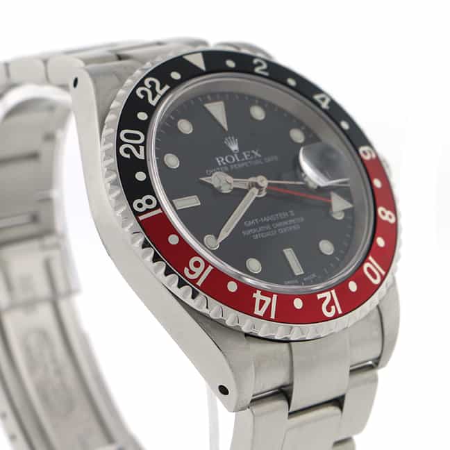 Rolex GMT-Master II Coke Bezel 40MM Black Dial Automatic Stainless Steel Mens Watch 16710 - Image 5