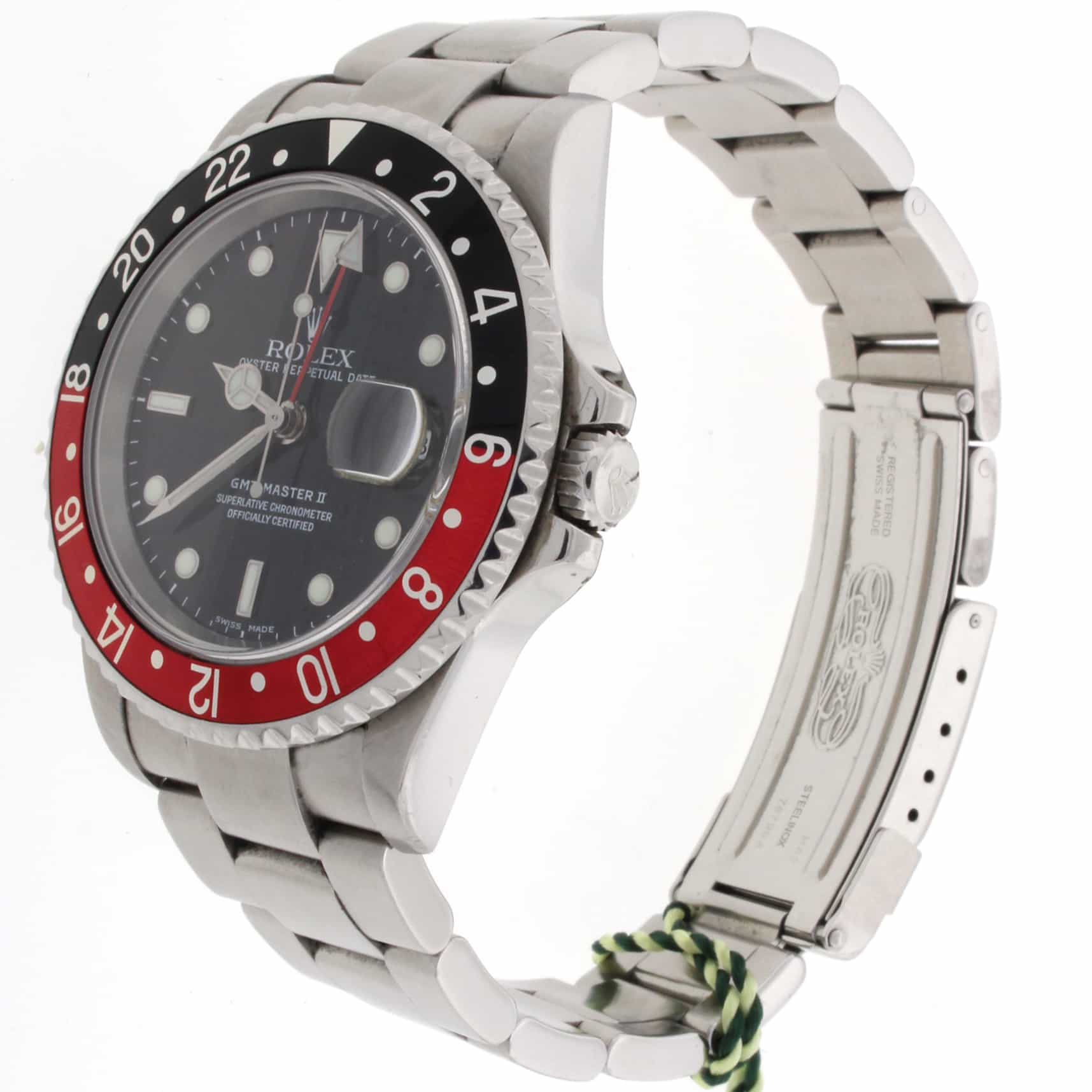 Rolex GMT-Master II Coke Bezel Black Dial 40MM Automatic Stainless Steel Mens Watch 16710 - Image 8