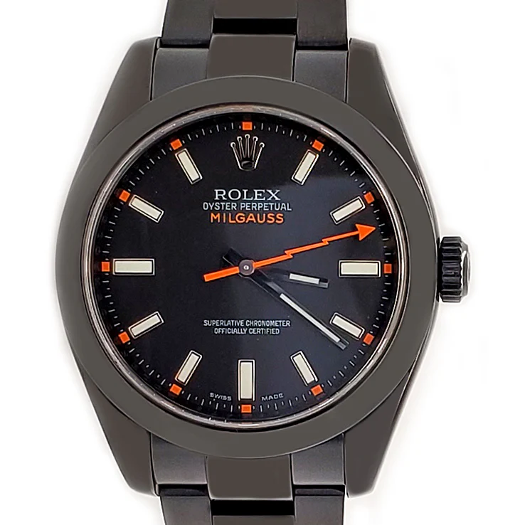 Rolex Milgauss 40MM Orange PVD Watch - Image 2