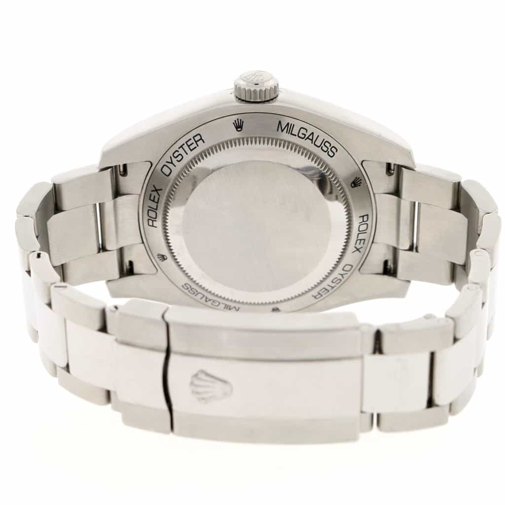 Rolex Milgauss Black Stick Dial 40mm Automatic Stainless Steel Mens Oyster Watch 116400 - Image 7