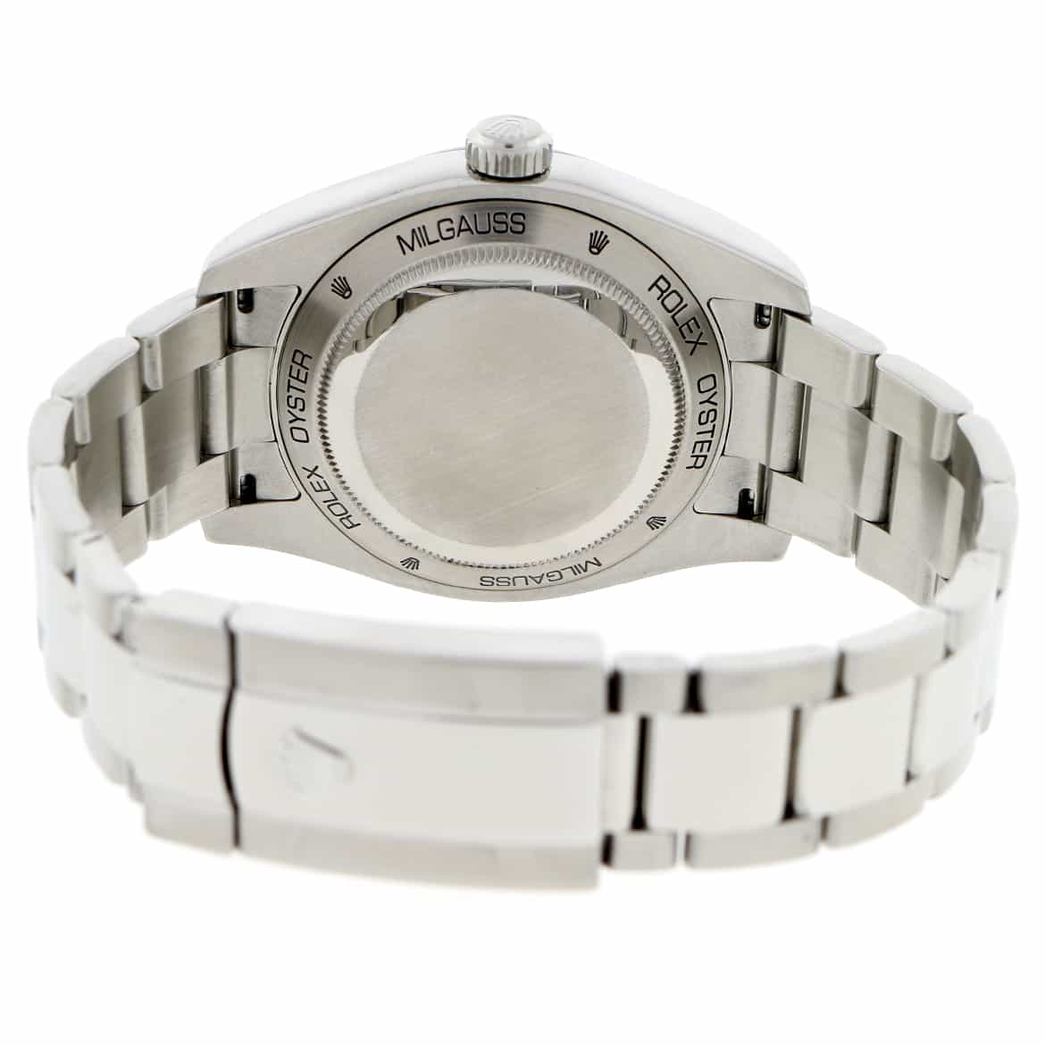 Rolex Milgauss White Dial 40mm Automatic Stainless Steel Mens Watch 116400 - Image 7