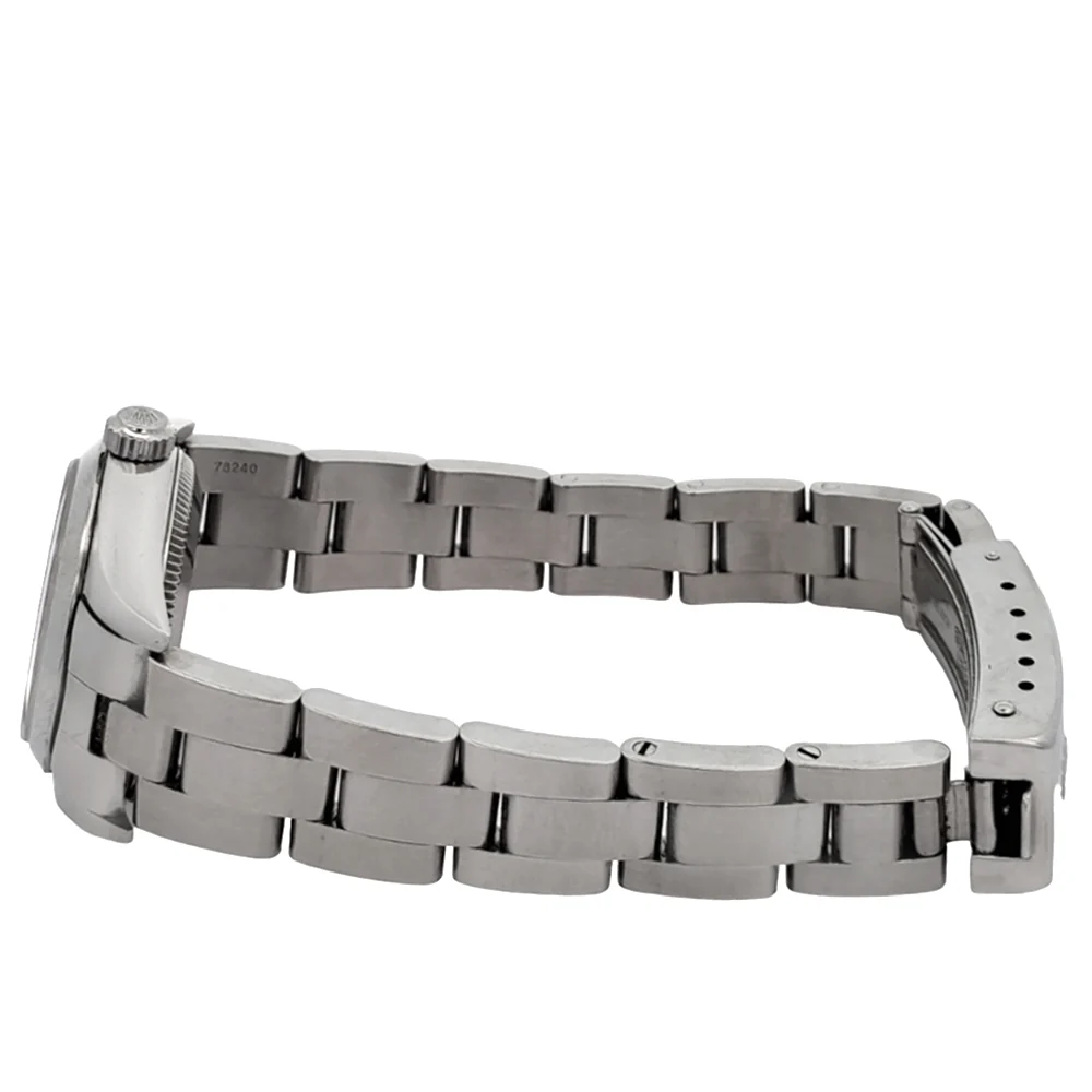 Rolex Oyster Perpetual 25mm Salmon Arabic Steel Oyster Watch 76080 - Image 3