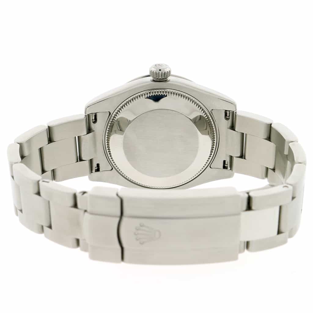 Rolex Oyster Perpetual 31MM Black Dial Automatic Stainless Steel Oyster Watch 177200 - Image 6