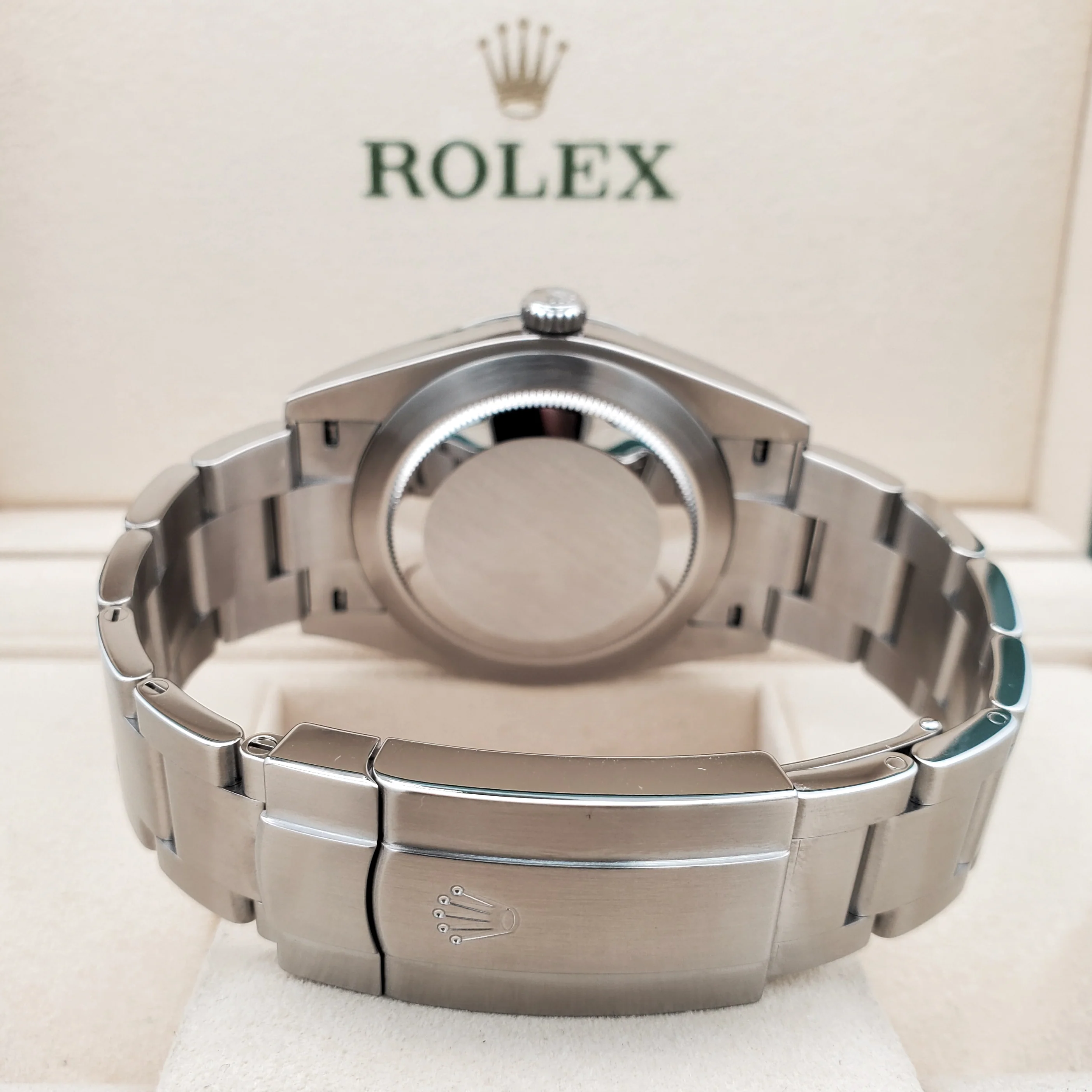 Rolex Oyster Perpetual 41mm 124300 Blue Steel Oyster Watch Box Papers - Image 5