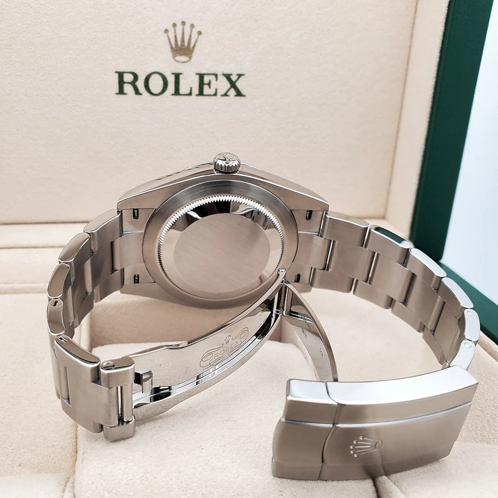 Rolex Oyster Perpetual 41mm 124300 Blue Steel Oyster Watch Box Papers - Image 6
