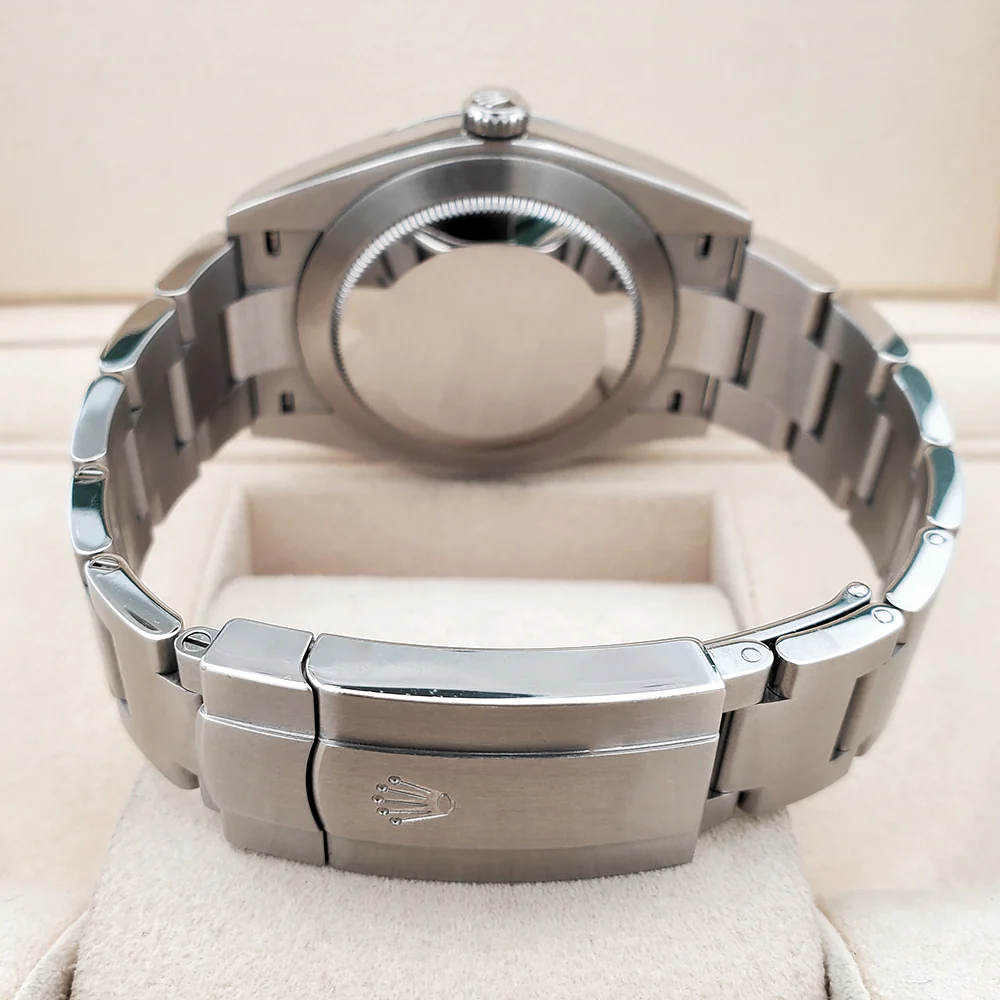 Rolex Oyster Perpetual 41mm 124300 Silver Index Dial Steel Watch 2022 Box Papers - Image 5