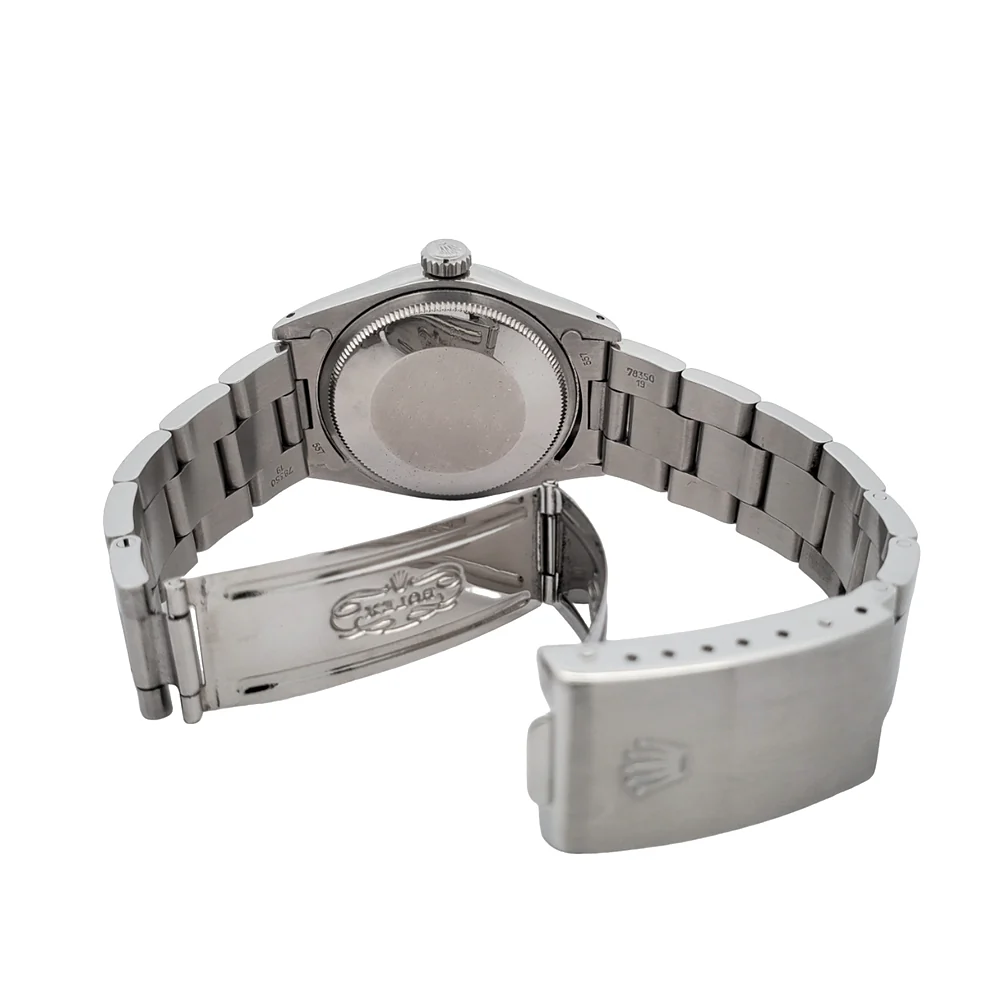 Rolex Oyster Perpetual Date 34mm Silver Index Dial Oyster Watch 1500 - Image 6