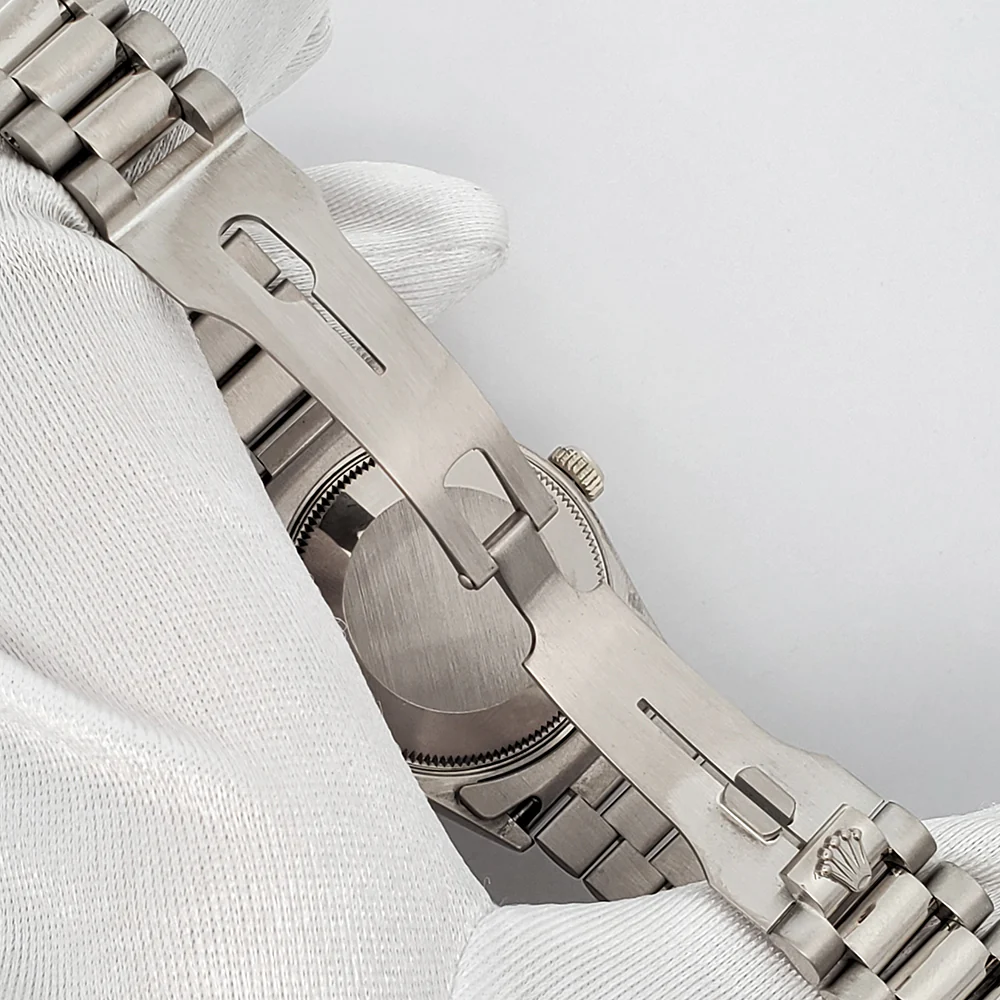 Rolex President Datejust 31mm Factory Diamond Dial White Gold Watch 68279 - Image 6