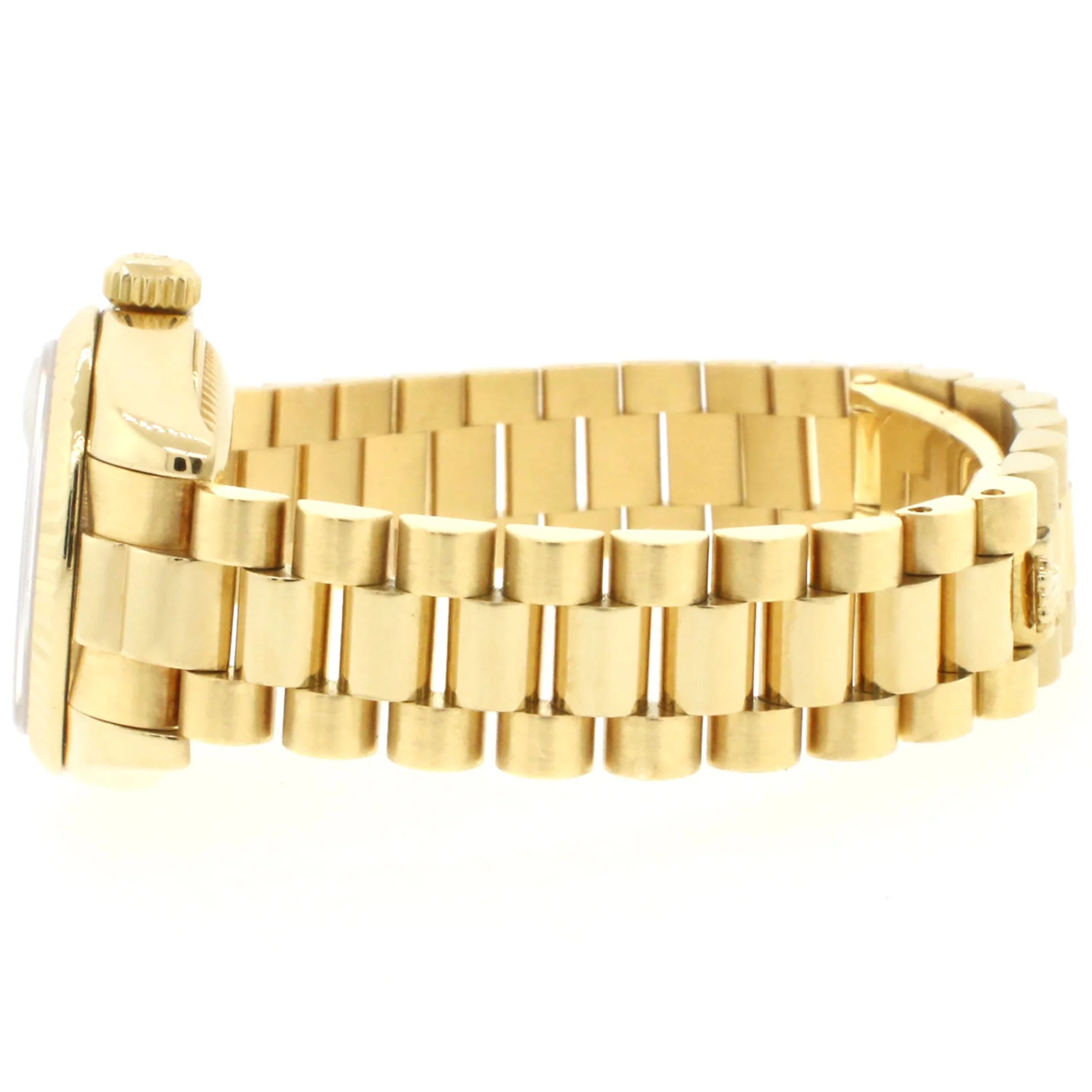 Rolex President Datejust Factory Diamond Dial Yellow Gold 26mm Ladies Watch 179178 - Image 7