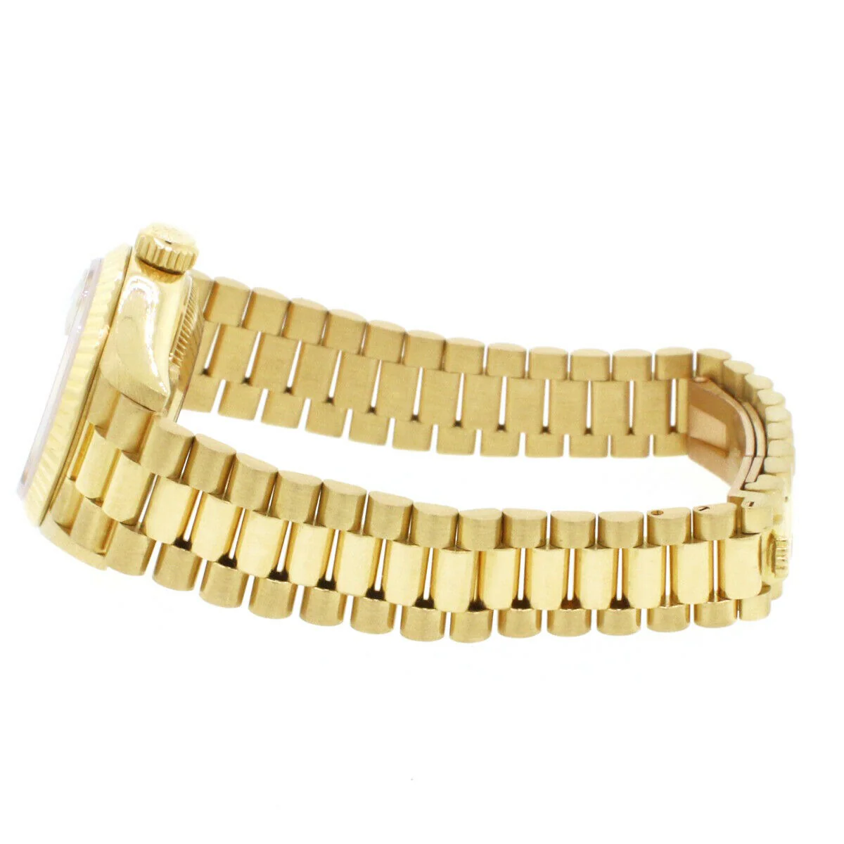 Rolex President Datejust Factory Diamond Dial Yellow Gold 26mm Watch 69178 - Image 6