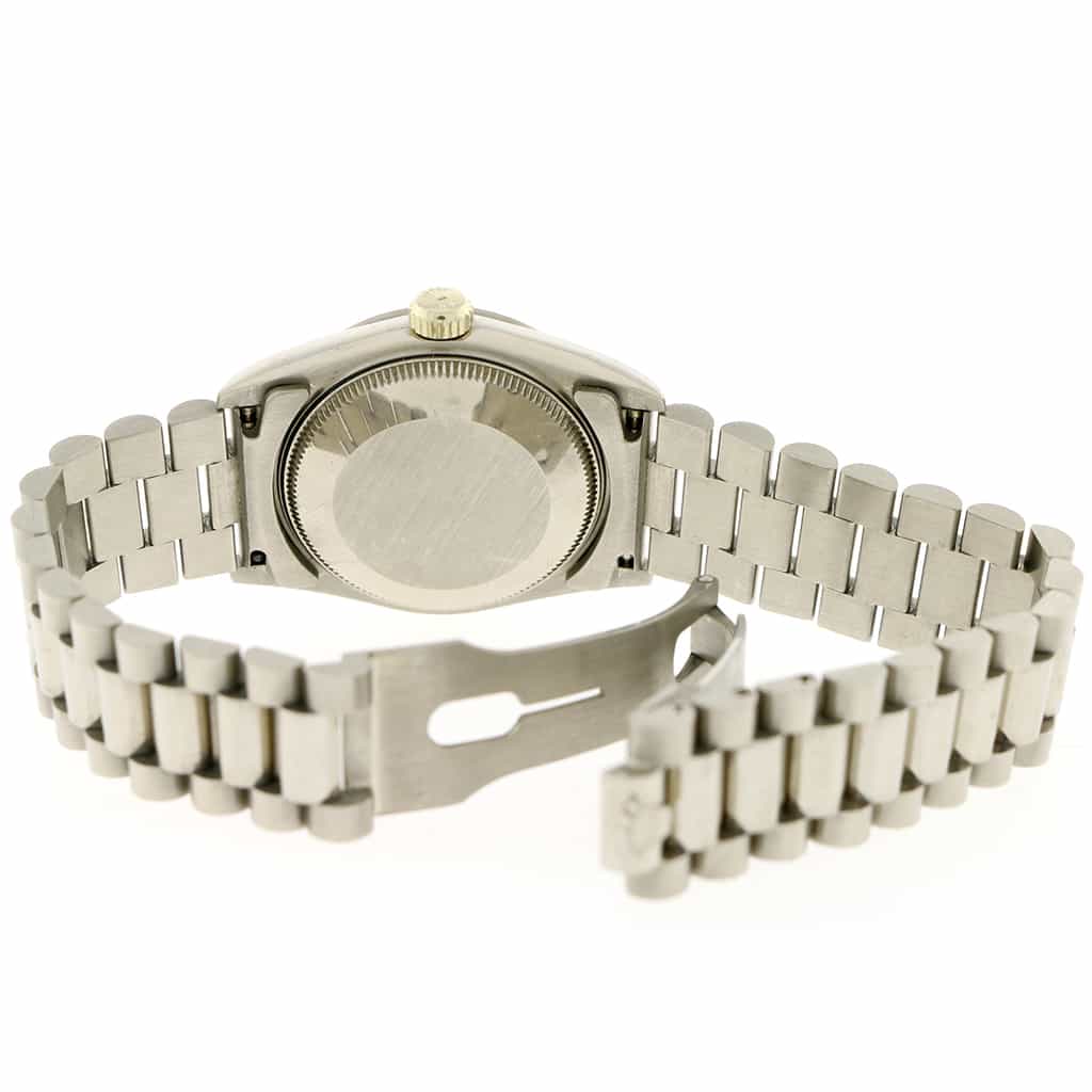 Rolex President Datejust Midsize 18K White Gold 31MM Automatic Watch 68279 - Image 6