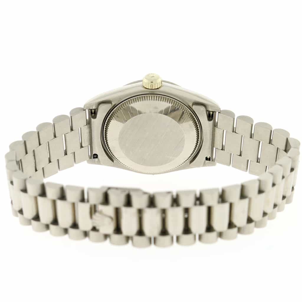 Rolex President Datejust Midsize 18K White Gold 31MM Automatic Watch 68279 - Image 7