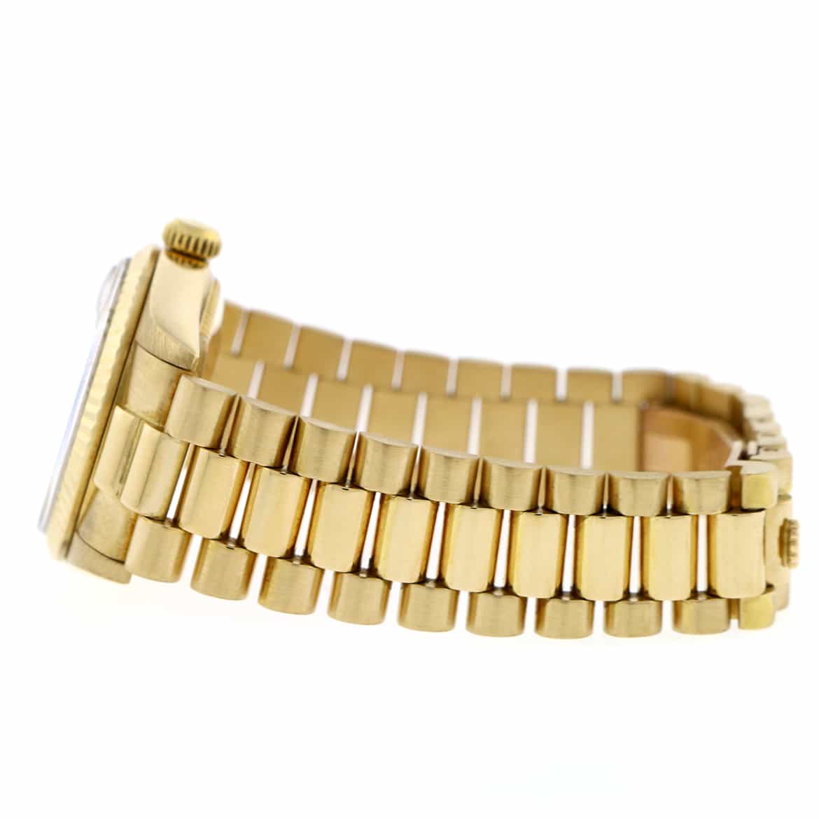 Rolex President Datejust Midsize 18K Yellow Gold Diamond Dial 31MM Automatic Watch 68278 - Image 6