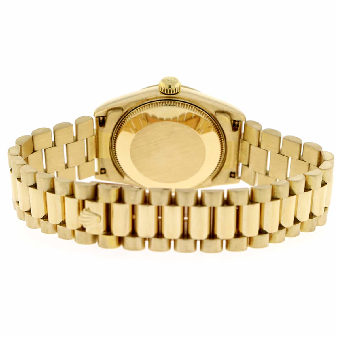Rolex President Datejust Midsize 18K Yellow Gold Diamond Dial 31MM Automatic Watch 68278 - Image 7