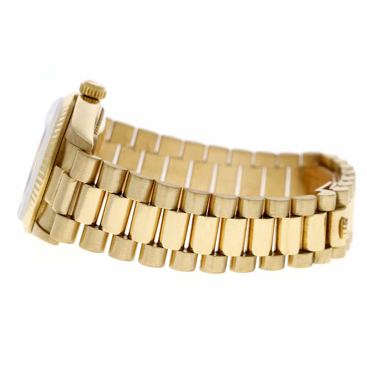 Rolex President Datejust Midsize 18K Yellow Gold Diamond Dial 31MM Automatic Watch 68278 - Image 8
