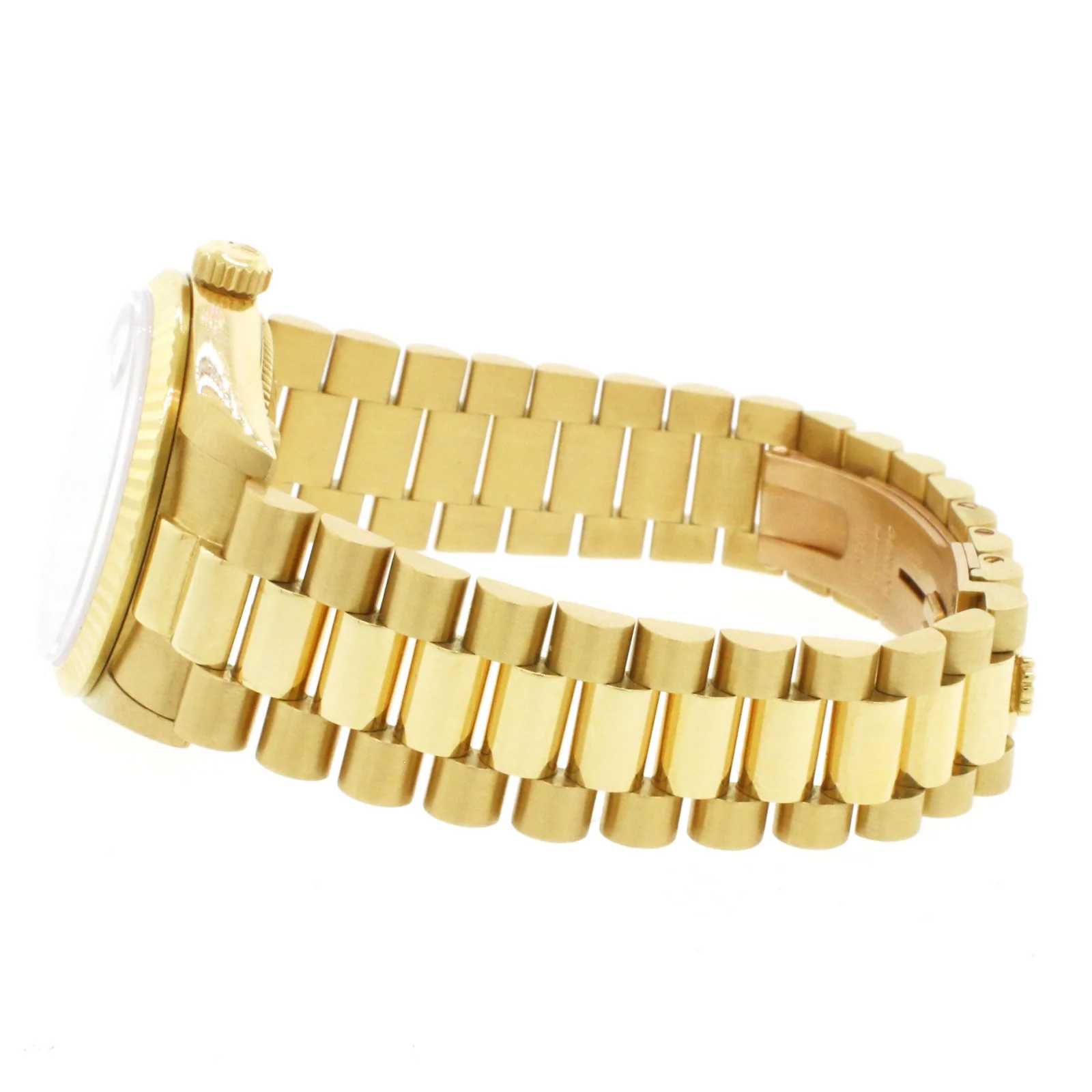 Rolex President Datejust Midsize 31mm Yellow Gold Watch 68278 Box Papers - Image 7