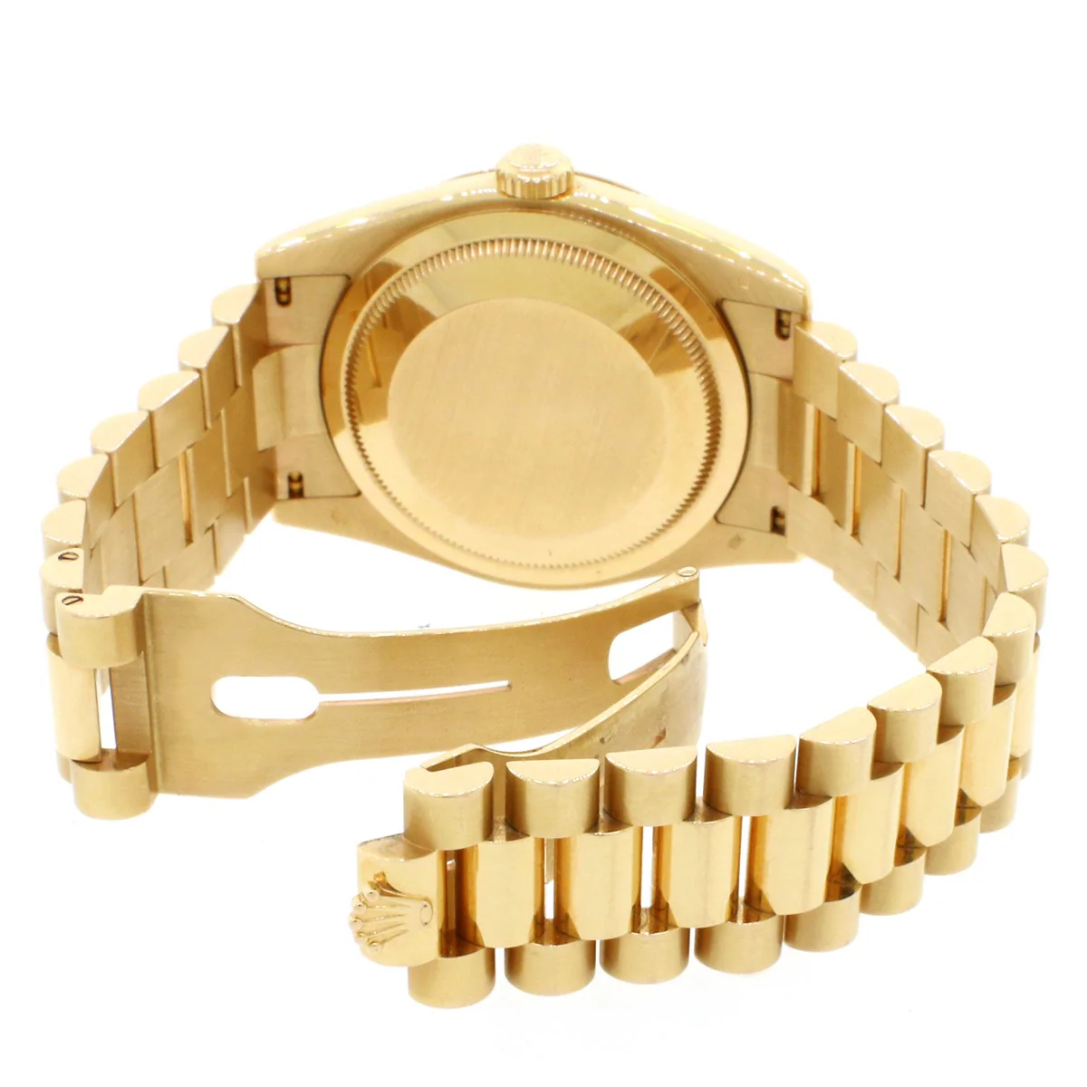 Rolex President Day-Date Black Arabic Dial 18K Rose Gold 36mm Automatic Watch 118235 Box Papers - Image 7