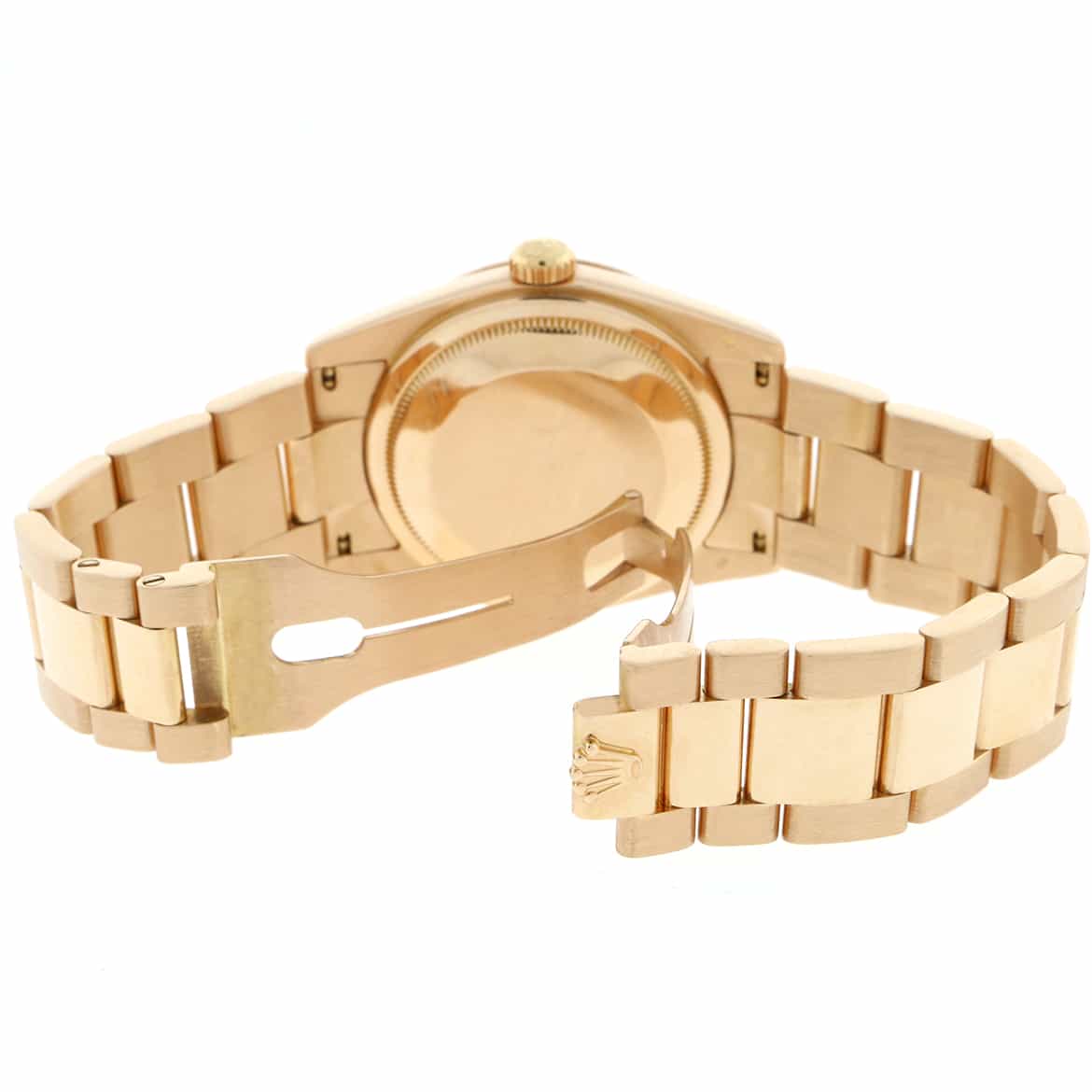 Rolex President Day-Date 18K Rose Gold 36MM Pink Roman Dial Automatic Mens Oyster Watch 118235 - Image 8