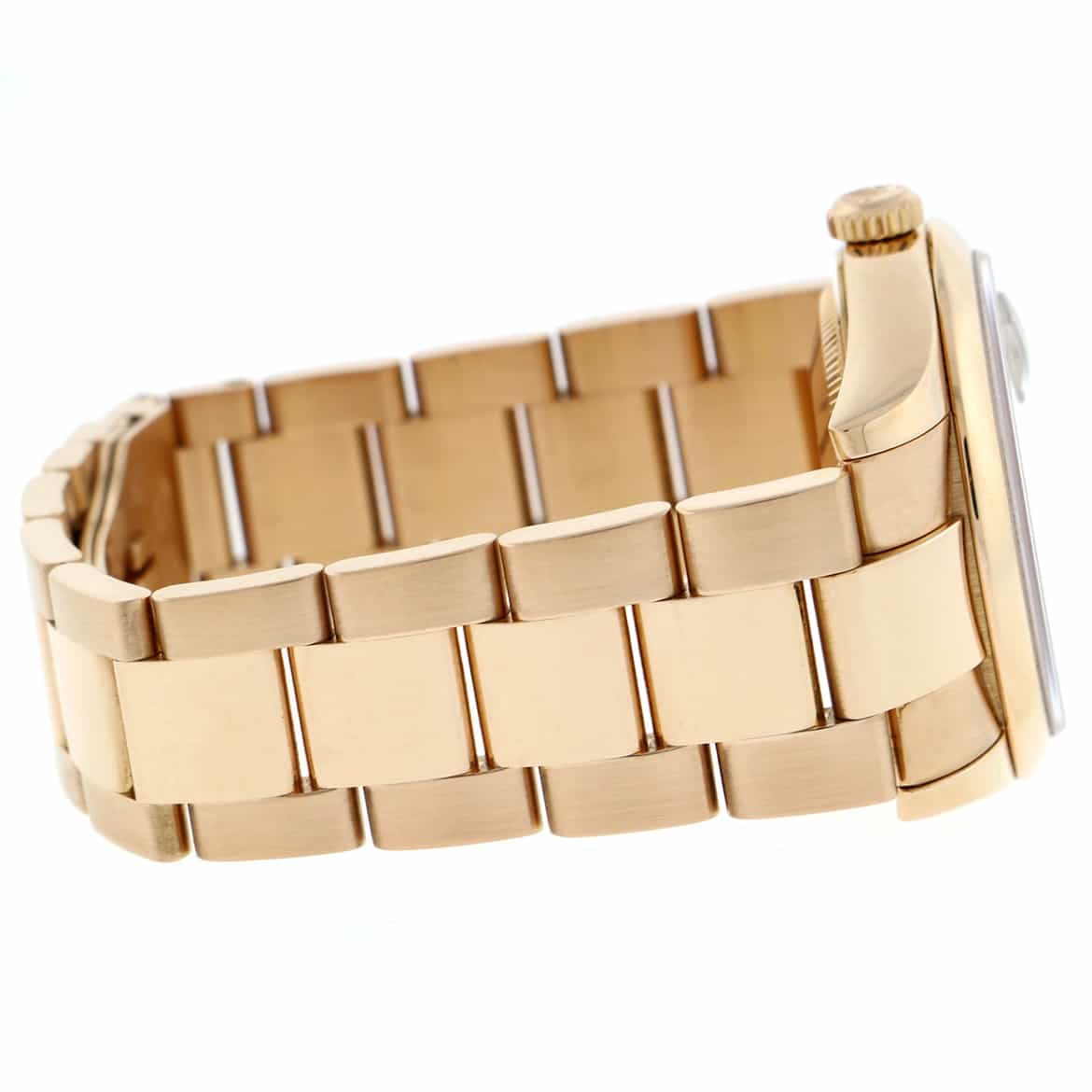 Rolex President Day-Date 18K Rose Gold Original Pink Roman Dial 36MM Oyster Automatic Mens Watch 118205 - Image 6