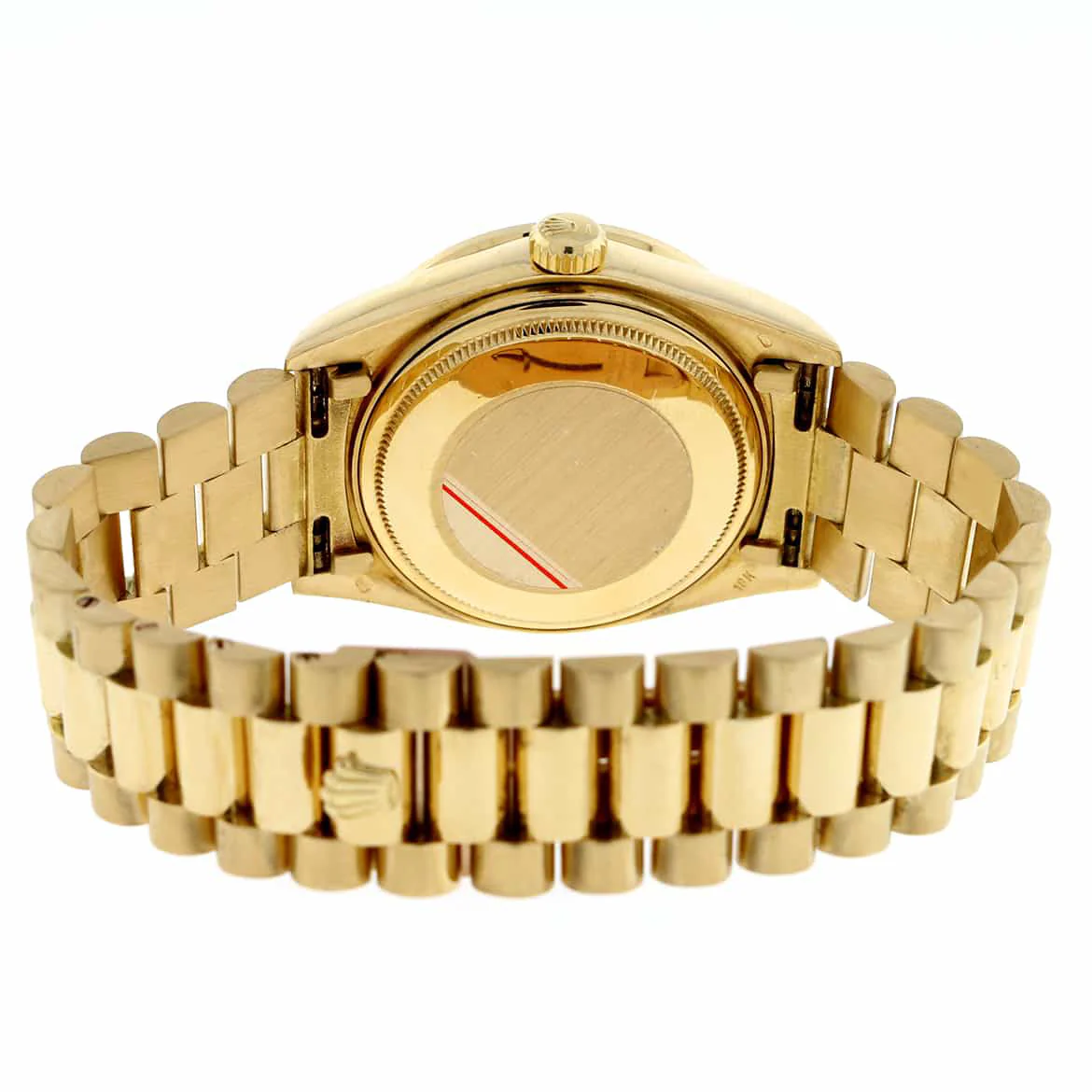 Rolex President Day-Date 18k Yellow Gold 36MM 18038 w/Diamond Bezel Box/Apr - Image 10